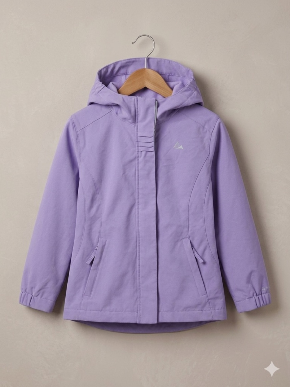 Paradox Kids Lavender Hooded Rain Jacket